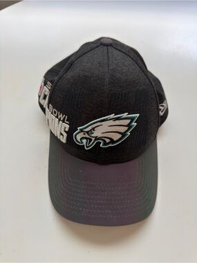 Philadelphia Eagles Black Super Bowl LII Champions Cap